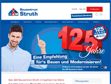 Tablet Screenshot of bauzentrum-struth.de